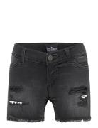 Designers Remix Girls Jr New Moon Destroyed Shorts Svart