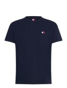 Tommy Jeans Tjm Reg Badge Tee Ext Marinblå