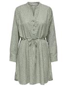 ONLY Onlcory L/S V-Neck Tunic Wvn Grön