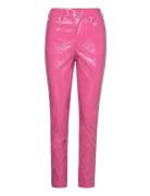 JJXX Jxberlin Slim Hw Faux Leat Pants Noos Rosa