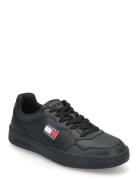 Tommy Hilfiger Tjm Cupsole Leather Ess Svart