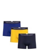 Polo Ralph Lauren Underwear Classic Stretch-Cotton Trunk 3-Pack Marinb...