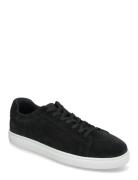 Selected Homme Slhevan Suede Sneaker Svart