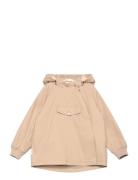 MINI A TURE Matwai Fleece Lined Spring Jacket. Grs Beige