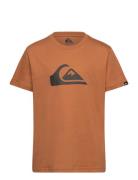 Quiksilver Ev Comp Logo Ss Yth Brun