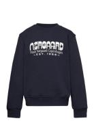 Mads Nørgaard Organic Sweat Solo Sweatshirt Marinblå