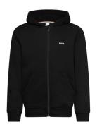 BOSS Hooded Cardigan Svart