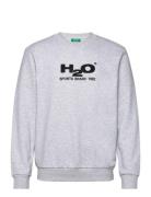 H2O Logo Sweat O'neck Grå