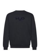 H2O Logo Sweat O'neck Svart