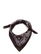 Lindbergh Bandana With Pattern Brun