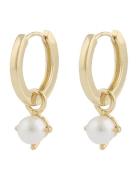 SNÖ Of Sweden Lucy Ring Pendant Ear G/White Guld