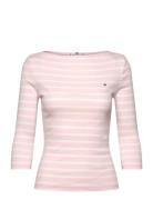 Tommy Hilfiger Slim Cody Boat-Nk 3/4Slv Rosa