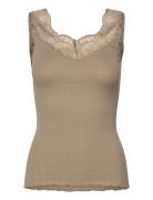 Rosemunde Rwbeatha Sl Lace Top Beige