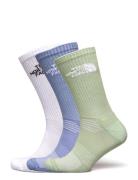 The North Face Multi Sport Cush Crew Sock 3P Multi/patterned