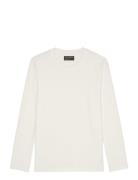 Marc O'Polo T-Shirts Long Sleeve Vit