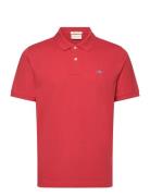 GANT Reg Shield Ss Pique Polo Röd