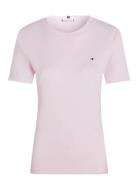 Tommy Hilfiger Slim Cody C-Nk Ss Rosa