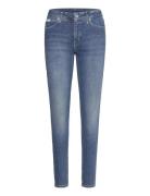 Calvin Klein Jeans Mid Rise Skinny Blå