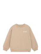 Daily 7 Sweater Over D Print Beige