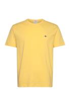 GANT Reg Shield Ss T-Shirt Gul