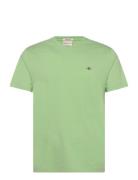 GANT Reg Shield Ss T-Shirt Grön