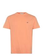 GANT Reg Shield Ss T-Shirt Orange