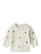 Name It Nbffaflow Ls Knit Kräm