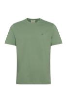 GANT Reg Shield Ss T-Shirt Khaki Green