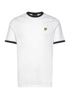 Lyle & Scott Ringer T-Shirt Vit