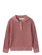 Lil'Atelier Nmftolina Ls Knit Lil Röd