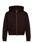 Weekday Scuba Zip Hoodie Svart