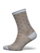 Mp Denmark Donna Glitter Socks Brun