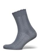 Mp Denmark Julia Glitter Socks Marinblå