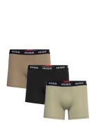 HUGO Boxerbr Triplet Pack Khaki Green