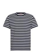 Armor Lux Striped T-Shirt Héritage Marinblå