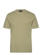 Lexington Clothing Midweight Faded Tee Khaki Green