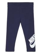 Nike Nkg Club Hbr High Rise Legging Marinblå