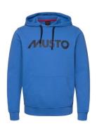 Musto M Musto Logo Hoodie Blå