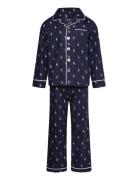 Ralph Lauren Kids S6-Sleepwear Pant Set Marinblå