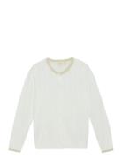 Creamie Cardigan Pointelle Kräm