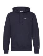 Champion Hooded Sweatshirt Marinblå