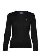 Polo Ralph Lauren Cable-Knit Cotton Crewneck Sweater Svart