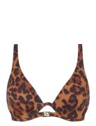 Chantelle Beach Sauvage Single Wire Plunge Bra Brun