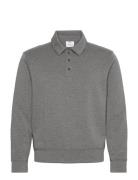 Mango Regular-Fit Polo Sweatshirt Grå