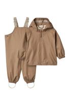 Wheat Rainwear Charlie Set Brun