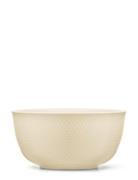 Lyngby Porcelæn Rhombe Earth Serveringsskål Ø22 Cm Marble Beige