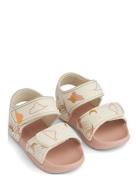 Liewood Blumer Printed Sandals Kräm