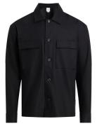 Calvin Klein Linen Lyocell Stretch Overshirt Svart