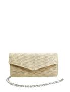 Pipol's Bazaar Nathalie Straw Clutch Natur Vit