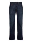 Levi's® 555™ Relaxed Straight Dark Indigo - Worn In Blå